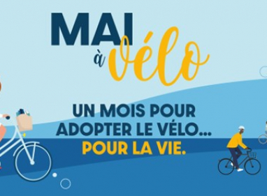 Affiche du challenge mai à vélo