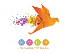 Logo de EMCP (Etre Mobile C'est Permis)